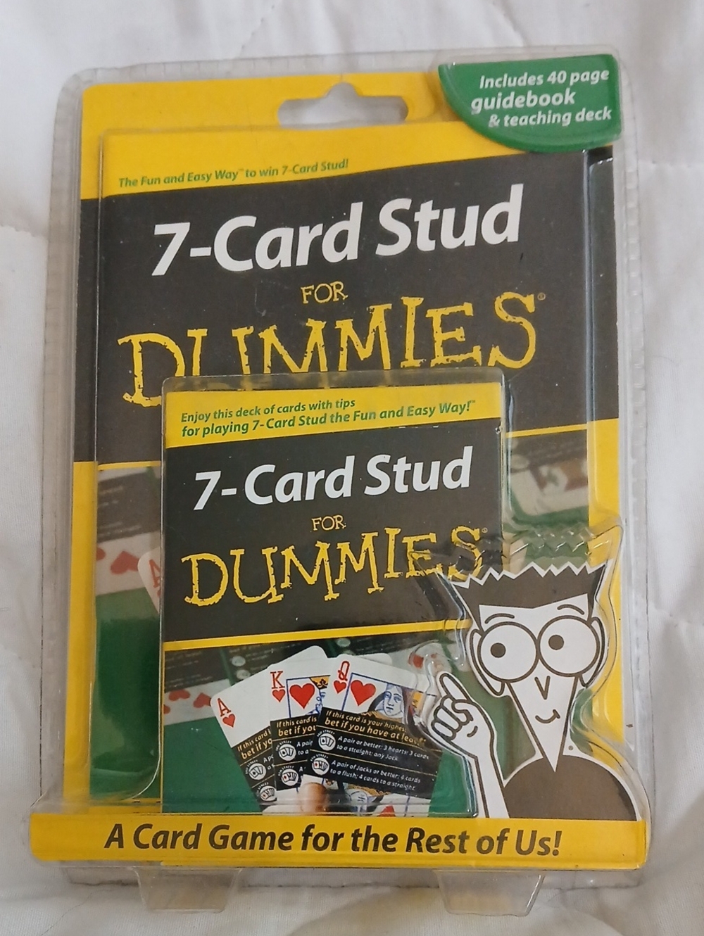 7 Card Stud For Dummies Brand New Cards Game